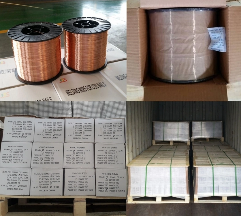 Copper Coated Sg2 Er70s-6 CO2 MIG Welding Wire