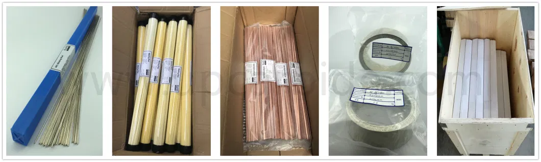 15% Silver Phosphorus Copper Soldering Rod White Flux Coating Dia. 1.5~1.6mm*Dia 2.6~2.7*500mm