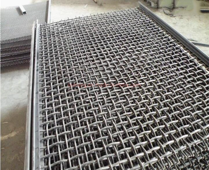 Galvanized/Stainless Steel Crimped Wire Mesh for Viberating Crusher Screen