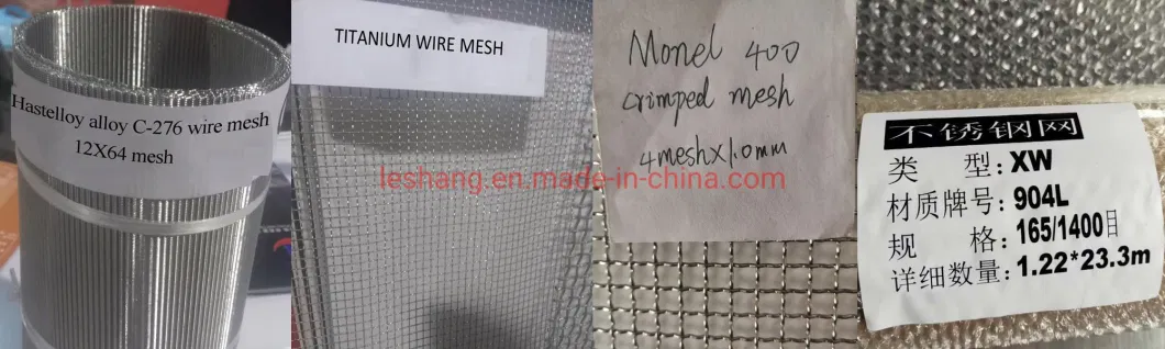 Galvanized /Stainless Steel Wire Mesh/Mild Steel cloth for Filtering