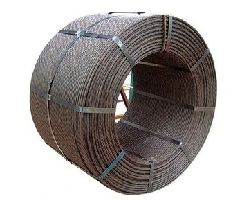 77b 82b 3mm 7mm 1570 MPa 1670MPa High Carbon 7 Wires Prestressing Hollow Core Steel Cable/Wire Rope PC Strand 6mm Stainless PC High Tensile Steel Strand Wire