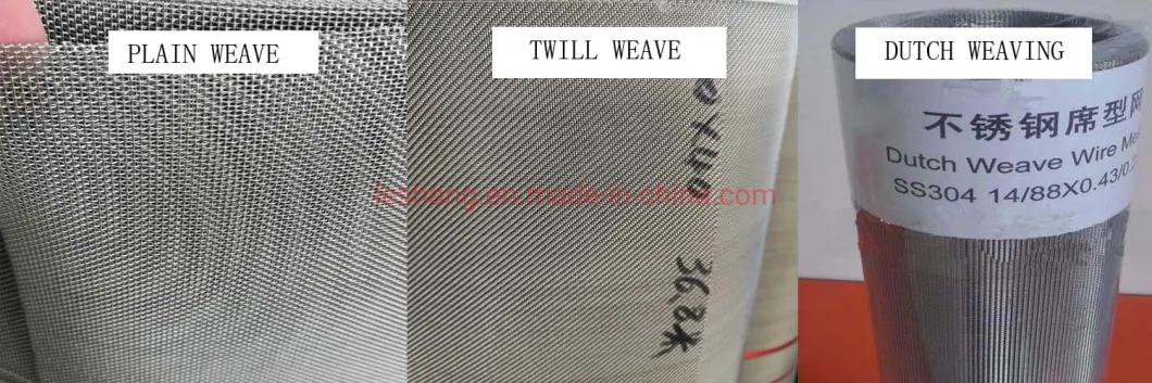 Galvanized /Stainless Steel Wire Mesh/Mild Steel cloth for Filtering