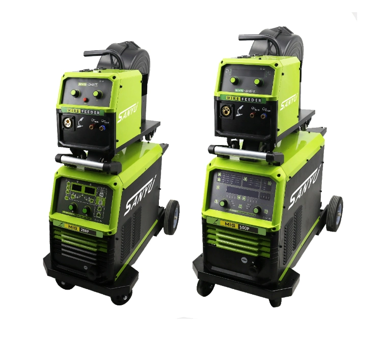 Air Cooler IGBT 500A MIG Welder Double Pulse MIG Welding Machine Multiple Function Arc Welders for Aluminum Stainless Steel Mild Steel Copper Welding Machine