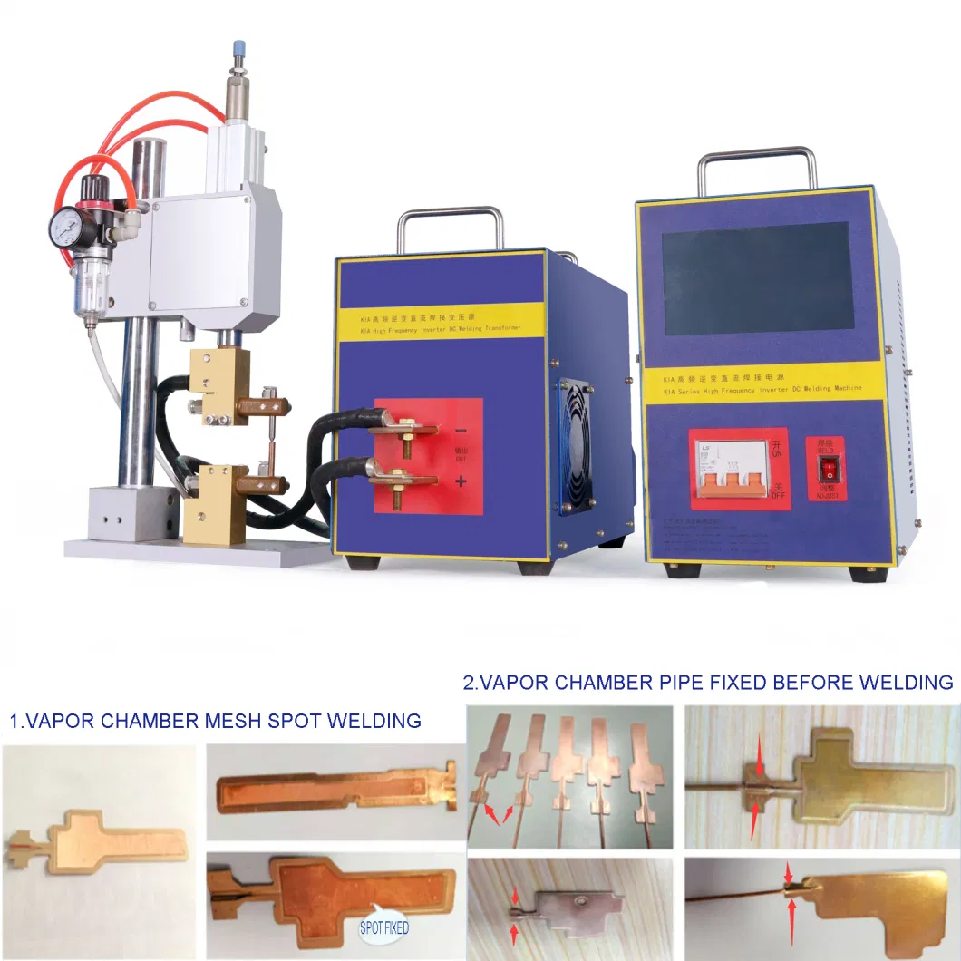 Bridge Wire Welding of Sensors Middle Frequency DC Inverter Spot Welder with Monitoring Welding Current