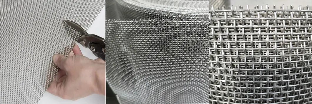 Galvanized/Mild Steel / Stainless Steel Woven Wire Mesh for Filtering Mesh