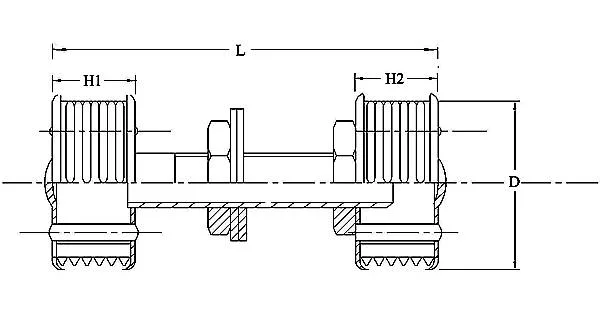 Flow Distributors in Demineralizers Wedge Wire Nozzle