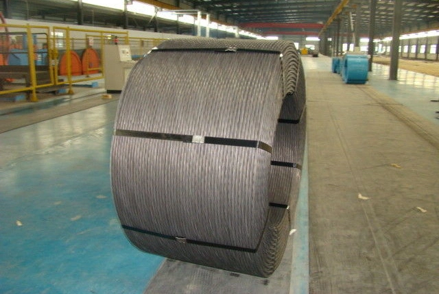 77b 82b 3mm 7mm 1570 MPa 1670MPa High Carbon 7 Wires Prestressing Hollow Core Steel Cable/Wire Rope PC Strand 6mm Stainless PC High Tensile Steel Strand Wire