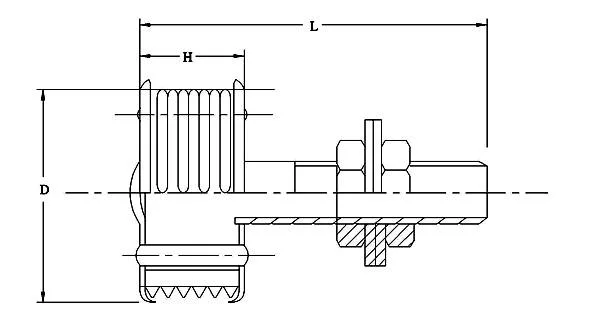 Flow Distributors in Demineralizers Wedge Wire Nozzle