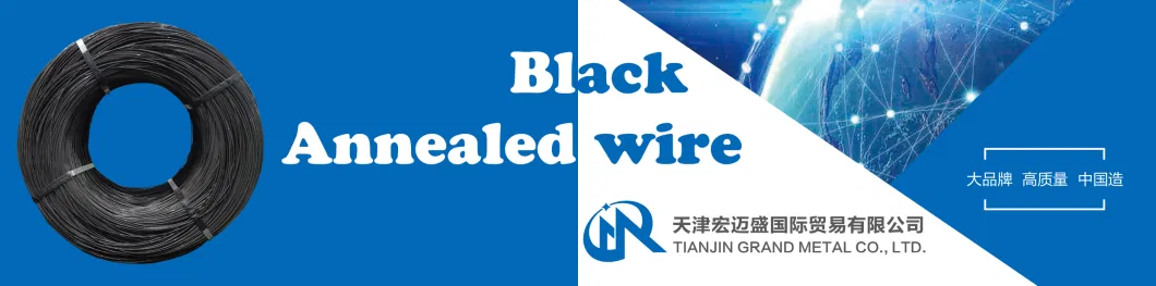 Black Annealed Steel Wire for Making Reinforcing Mesh - 3.6mm