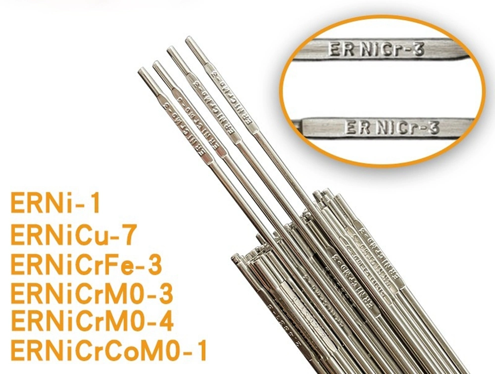 Nickel Alloy Welding Wire 0.6mm 0.7mm 0.8mm Erni-1 Ernicr-3 Ernicrmo-4 TIG MIG for Coil Nail