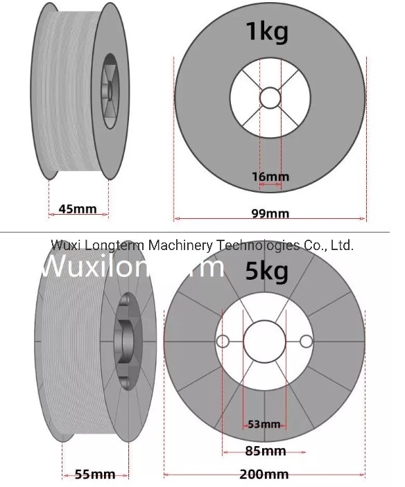 15kg Spool 0.6mm 0.8mm 1.0mm 1.2mm Welding Wire