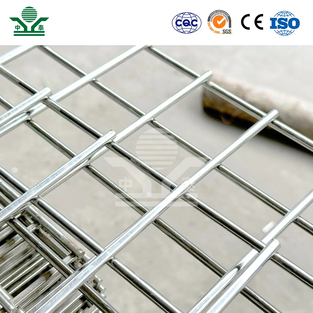 Zhongtai 2 X 2 Wire Mesh Panels 3.0 - 7.0 mm Stainless Steel Welded Wire Fabric China Wholesalers 3D Welded Wire Mesh Fence