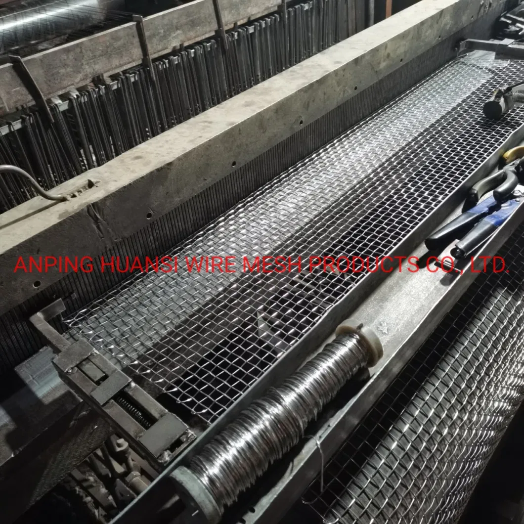 Stainless Steel/Galvanized/65mn/Copper/Titanium Crimped Wire Mesh