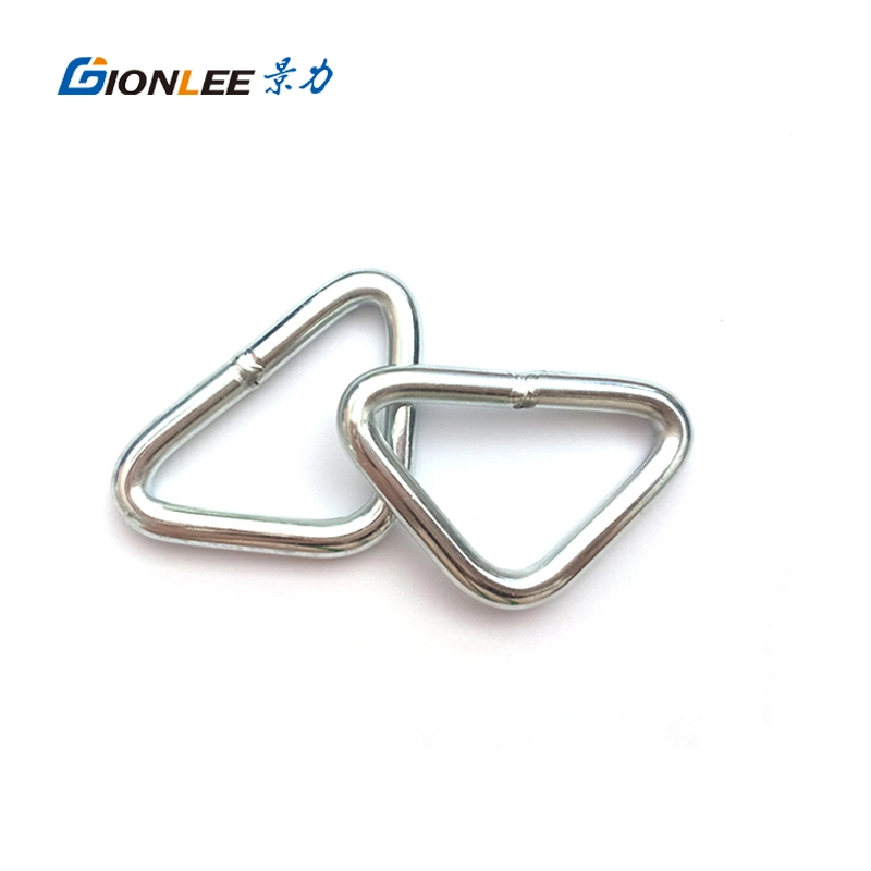 Metal Wire Welding Buckle Triangle Ring for Luggage