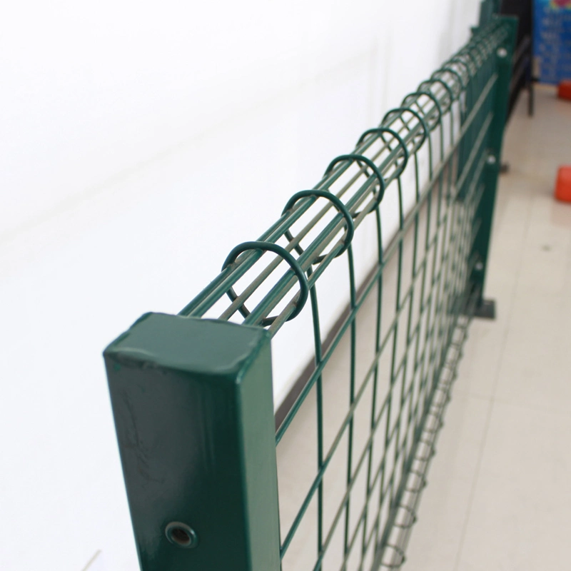 Yeeda 8 FT Welded Wire Fencing China Wholesalers 6X6 Welded Wire Mesh 48 X 2 X 2200 mm Column Dimensions Double Loop Roll Top Fencing