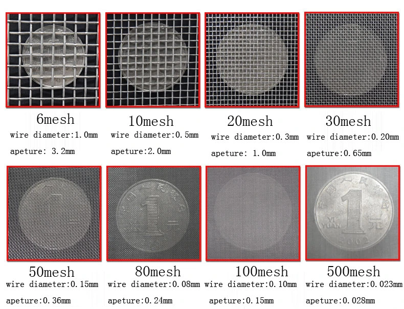 Galvanized/Mild Steel / Stainless Steel Woven Wire Mesh for Filtering Mesh