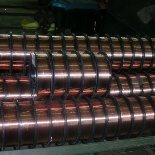 Welding Copper Wire Factroy Supplymade in Chinaer70s-6/ Er50-6 CO2 Gas Shielded Solid Hardfacing Cheap Price Top Choice Welding Wire