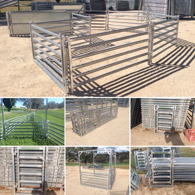 China Low Cost Metal Oval Goat Livestock Sheep Yard Panel