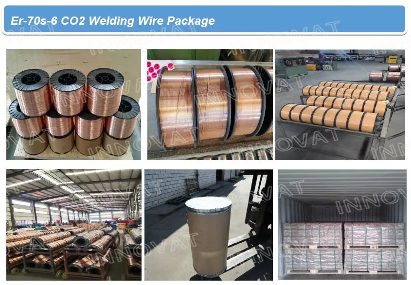 Er-70s-6 CO2 Copper Welding Wire/0.6mm 0.8mm 0.9mm 1mm 1.2mm CO2 Welding Wire Copper Welding Wire