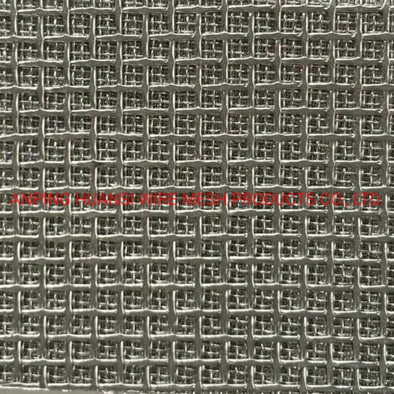 Gas Sparging 6-Layer Stainless Steel SUS316L Sintered Filter Wire Mesh