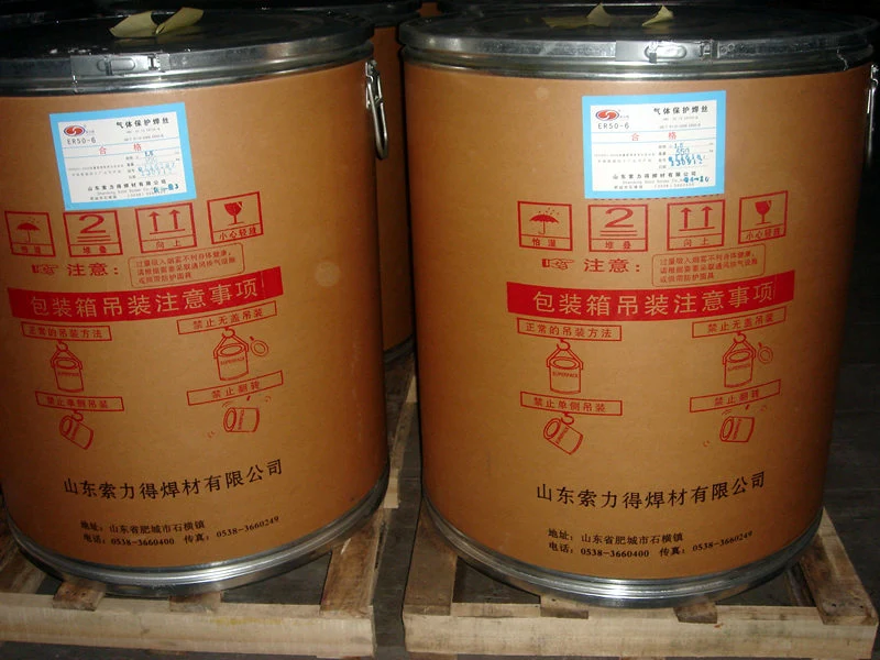 Er70s-6 250kg Drum Pack Welding Wire