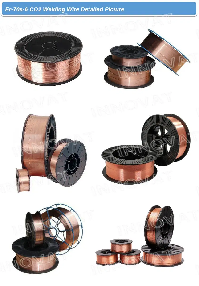 Er-70s-6 CO2 Copper Welding Wire/0.6mm 0.8mm 0.9mm 1mm 1.2mm CO2 Welding Wire Copper Welding Wire