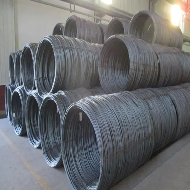 Hard Drawn Low Carbon Steel Rod Swch8a Phosphated Coated Cold Forging Fastener Steel Wire