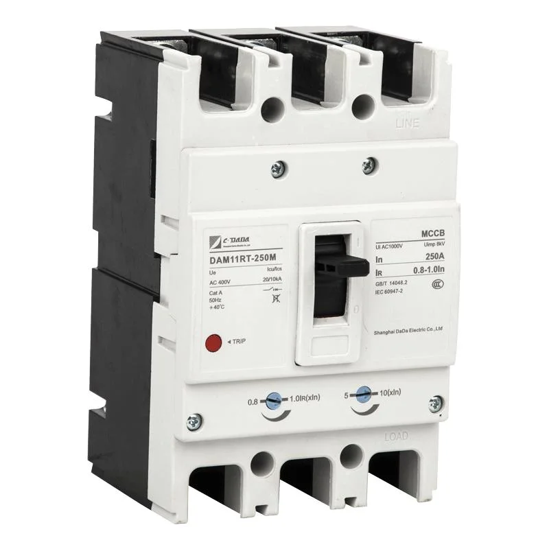 High Quality Overcurrent Protection 2p, 3p, 4p 16A-1250A Circuit Breaker Industrial Use Electronic MCCB