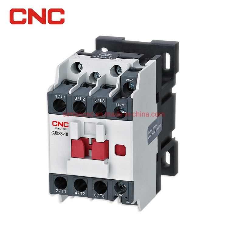 CNC Cjx2s-32 3p 32A 110V 50Hz 1no +1nc AC 3 Pole AC Magnetic Contactor