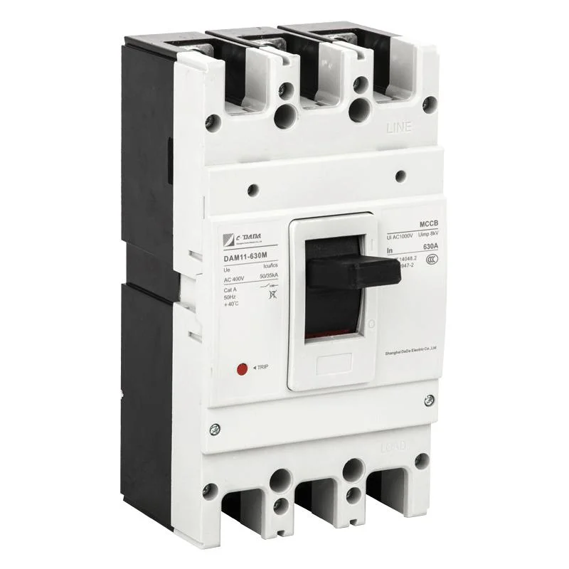 High Quality Overcurrent Protection 2p, 3p, 4p 16A-1250A Circuit Breaker Industrial Use Electronic MCCB