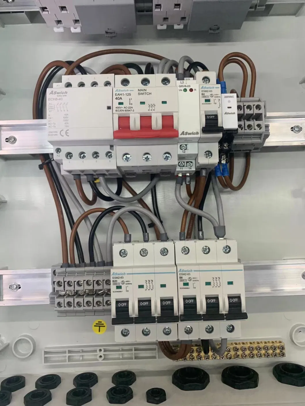 Single/Three Phase AC Modular Contactor