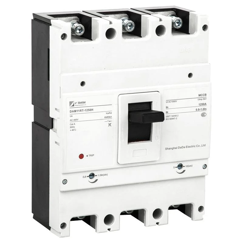 High Quality Overcurrent Protection 2p, 3p, 4p 16A-1250A Circuit Breaker Industrial Use Electronic MCCB