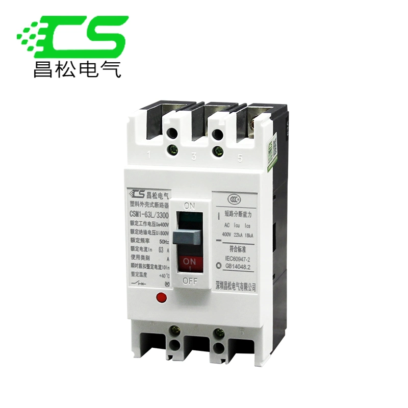 M1-100L/4300 4 Pole 100A MCCB Moulded Case Circuit Breaker