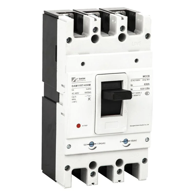 High Quality Overcurrent Protection 2p, 3p, 4p 16A-1250A Circuit Breaker Industrial Use Electronic MCCB