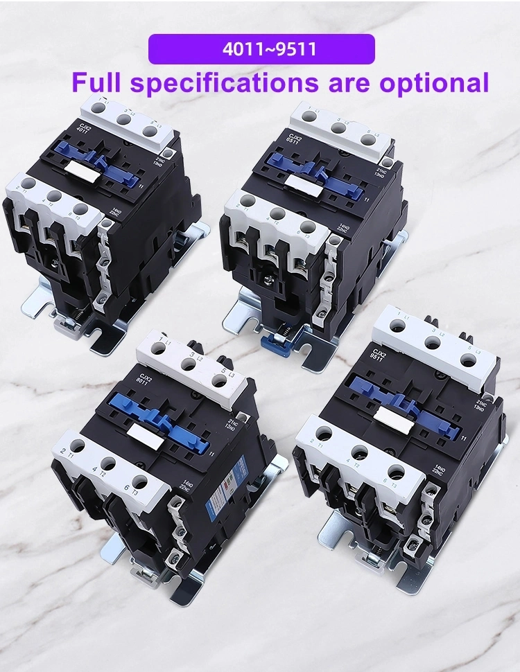 24V-660V 50Hz/60Hz 32A Cjx2 AC Contactor