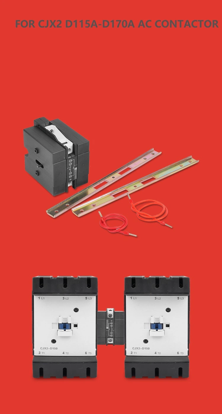 Factory Price Cjx2-D LC1-D Cjx1-D 3TF China Cjx2 65004 AC Contactors Interlocking