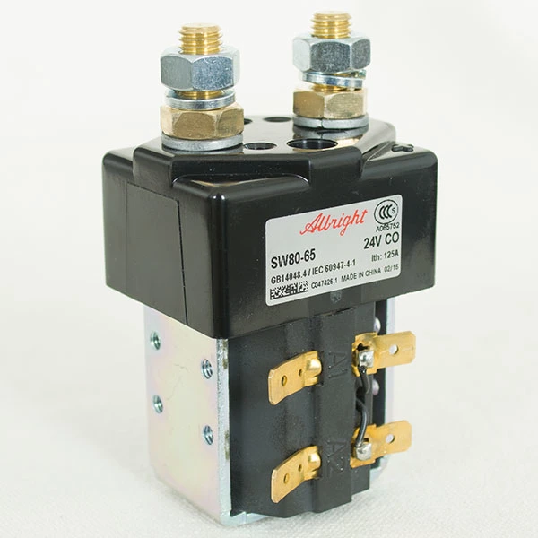 High Quality Albright Sw80-65 24V Electrical Contactor Used in Electrical Vehicle