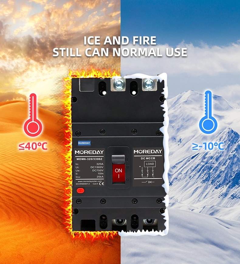 200A 690V MCCB 3p Molded Circuit Breaker Moulded Case with Increased Energy Availability