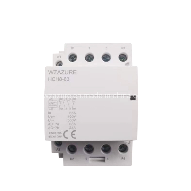 DIN Rail Mounting 4p Magnetic Electric Modular Household Contactor