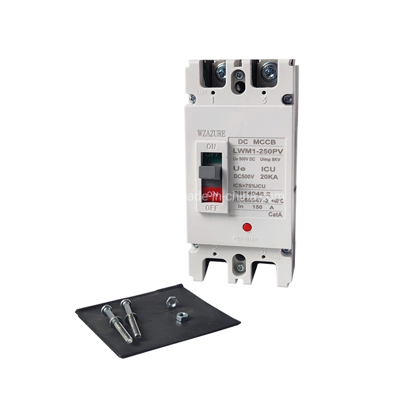 Factory Price DC PV Solar MCCB 125A 160A 200A 250A Breaker Moulded Case Circuit Breaker