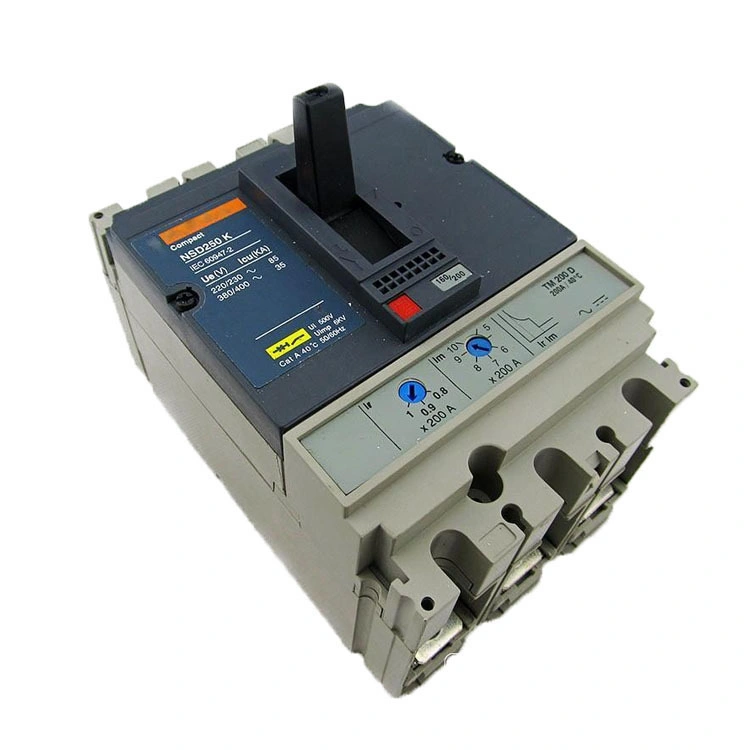 Moulded Case Circuit Breaker CE Certified 1-Pole 250A MCCB