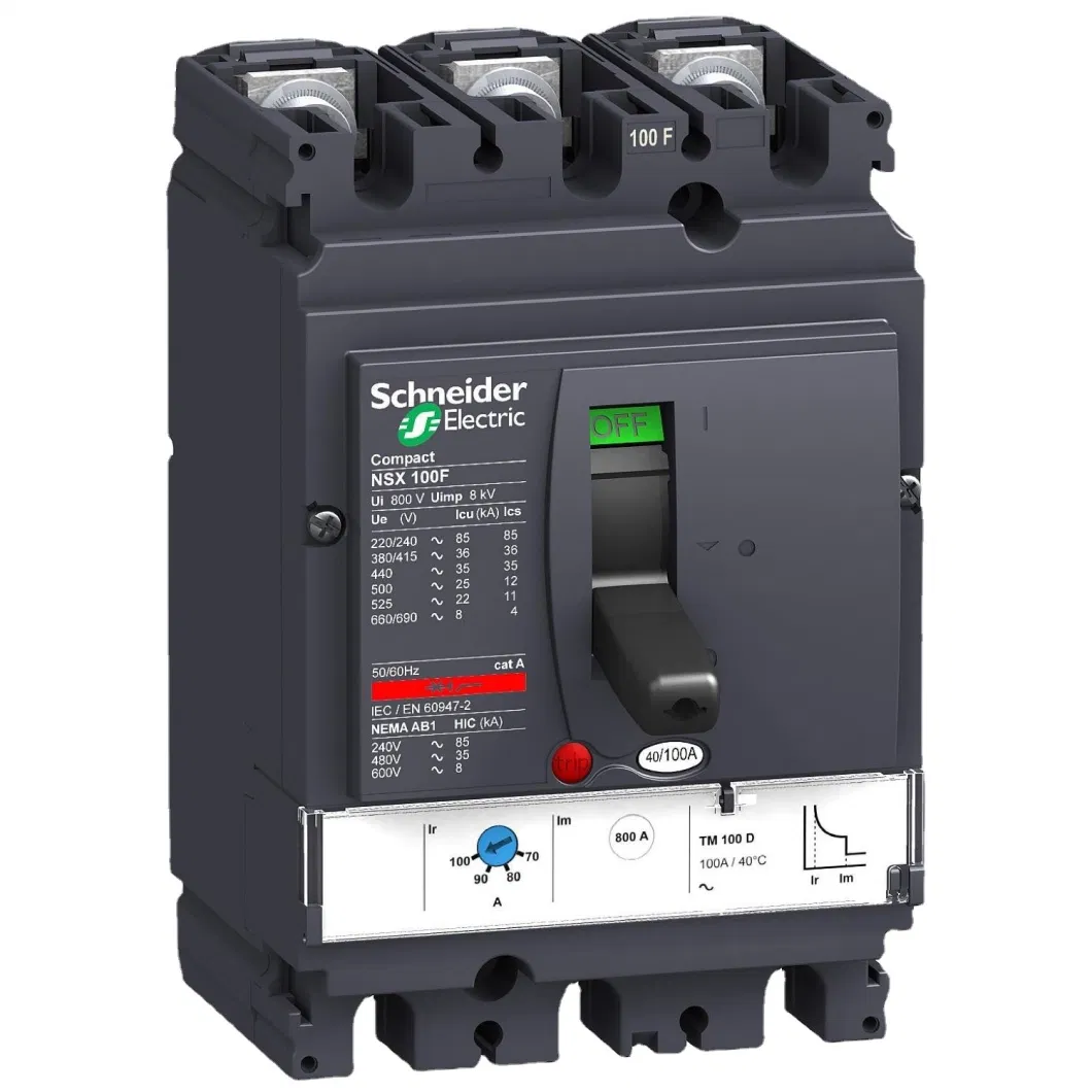 Moulded Case Circuit Breaker CE Certified 1-Pole 250A MCCB