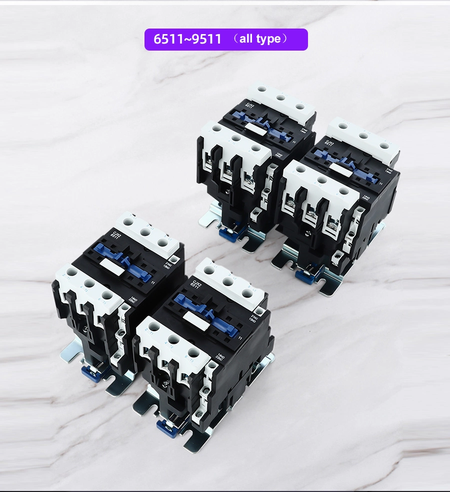 New 1no 1nc AC3 China Motor Reversing 3 Phase Mechanical Latching Contactor