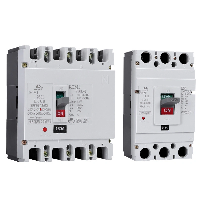 Moulded Case Circuit Breaker CE Certified 1-Pole 250A MCCB