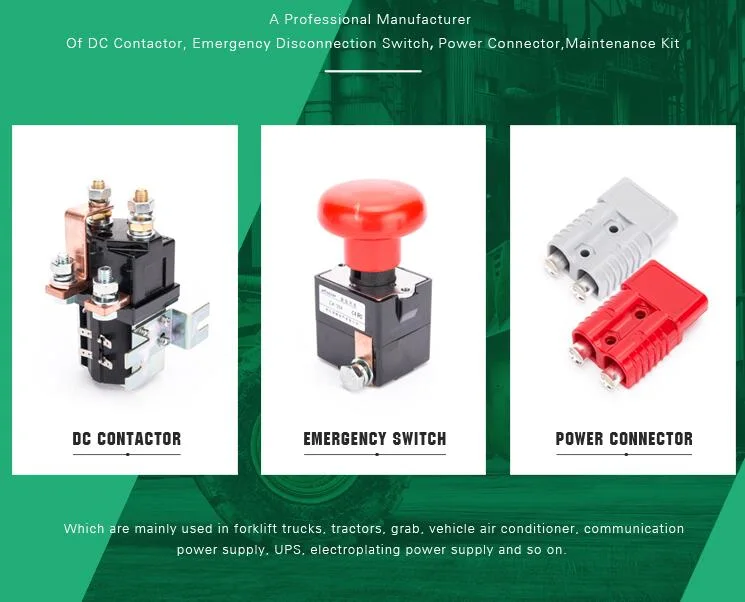 Zj200ab 200A DC Contactor for Electric Car