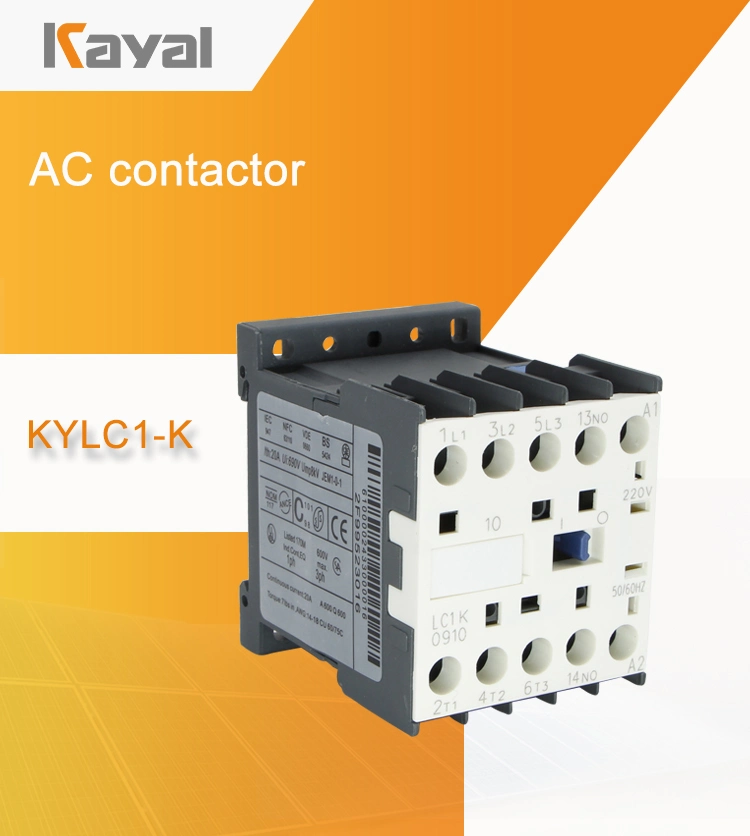 LC1-K0601 Normally Closed Good Quality Electric Magnetic Mini AC Contactor