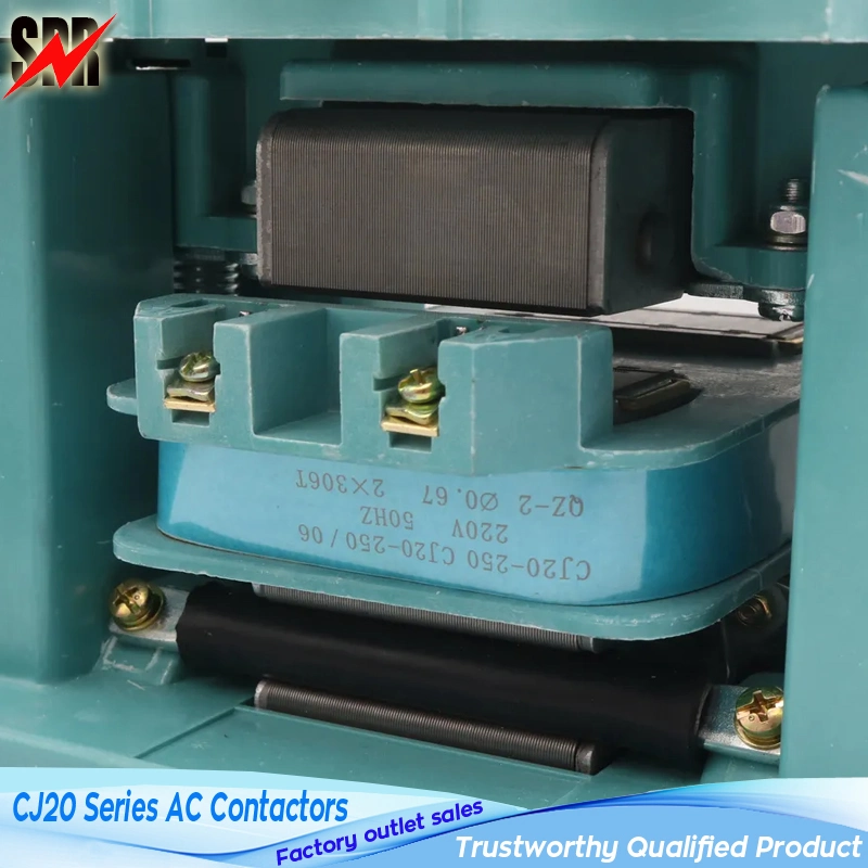 Cj20 Series 220V 380V 63A, 100A, 250A, 400A AC Contactors