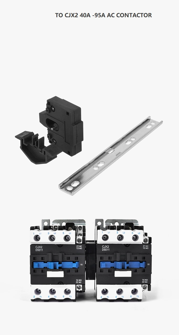 Factory Price Cjx2-D LC1-D Cjx2-F630 China Mechanical AC LC1 D Contactor Interlocking