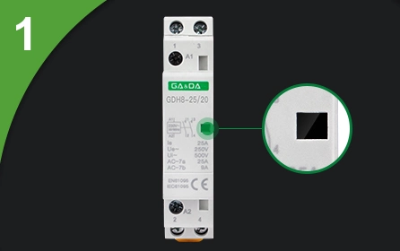 Gada Modular Contactors 230V/110V Coil AC Type 32A Magnetic with CE Certificates 3p Low Voltage 3no Contactor