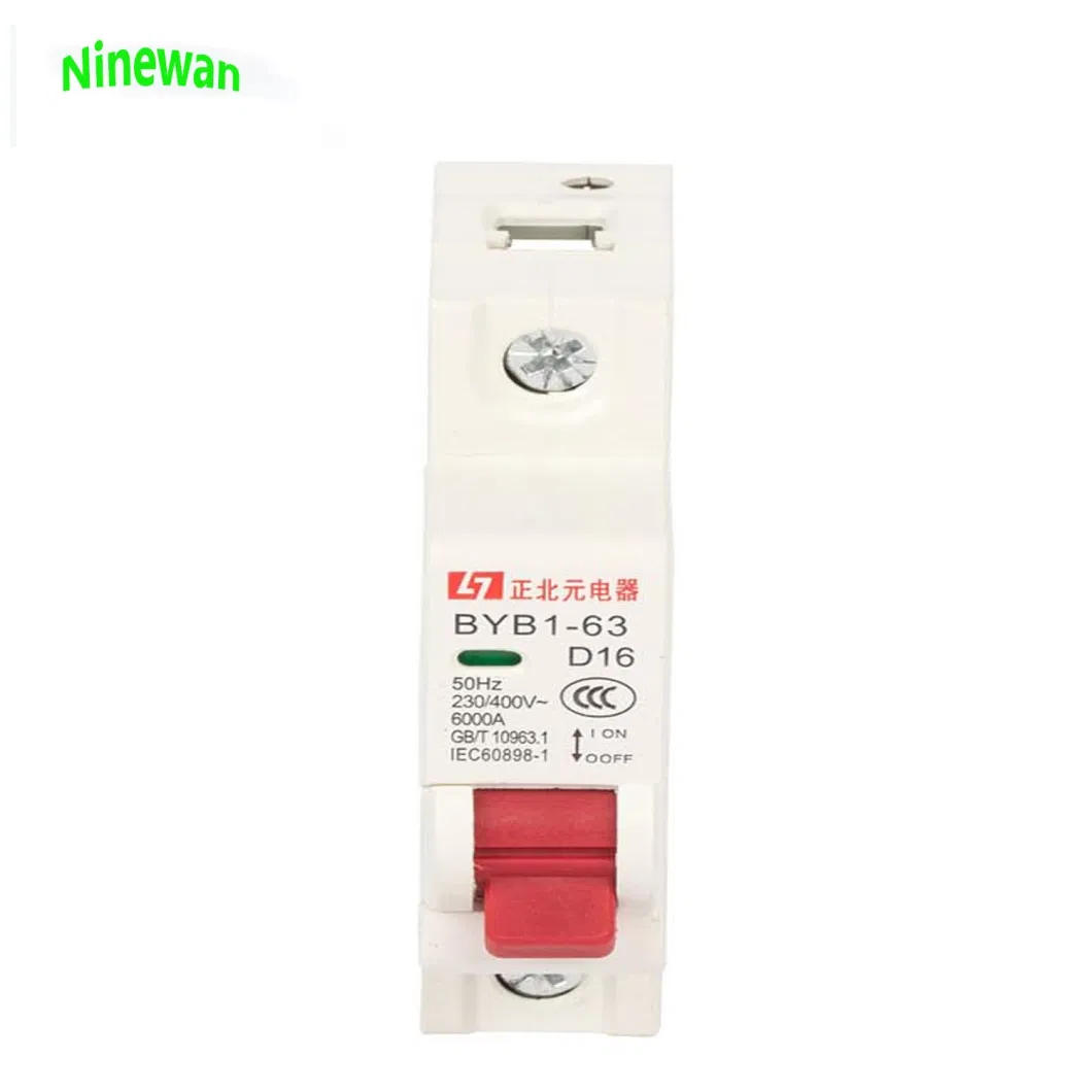 Open Electric Mini MCB 10A 16A 20A 32A 25A 40A 63A AC MCB Miniature Circuit Breaker